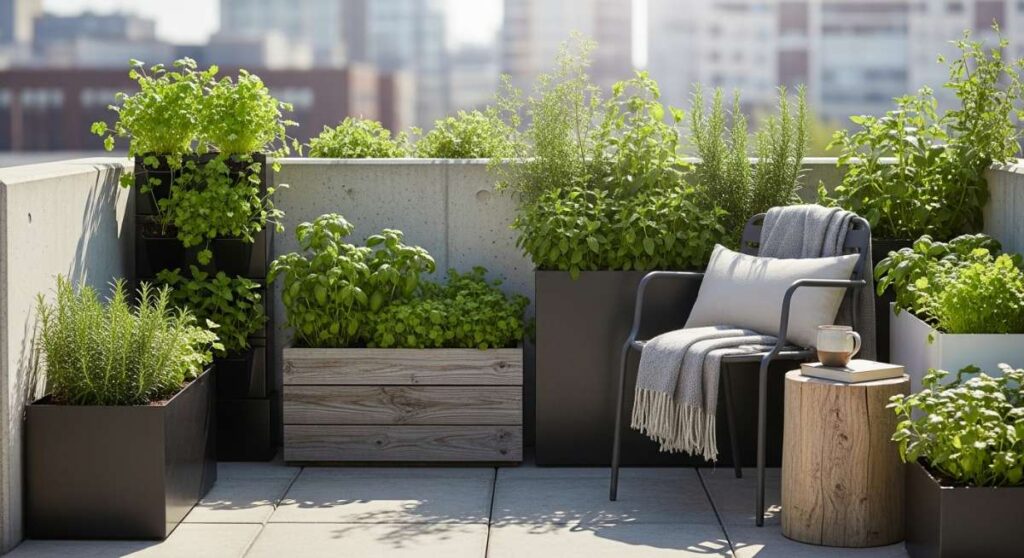 featured: from concrete to cilantro: mastering the chic urban micro garden