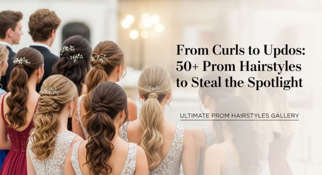 featured: from curls to updos: 50+ prom hairstyles to steal the spotlight