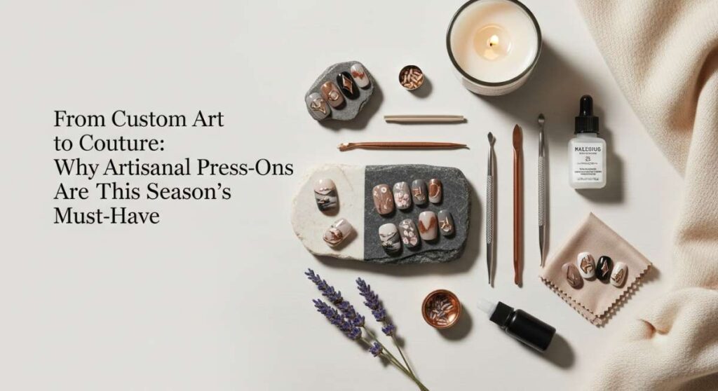 featured: from custom art to couture: why artisanal press ons are this season's must have
