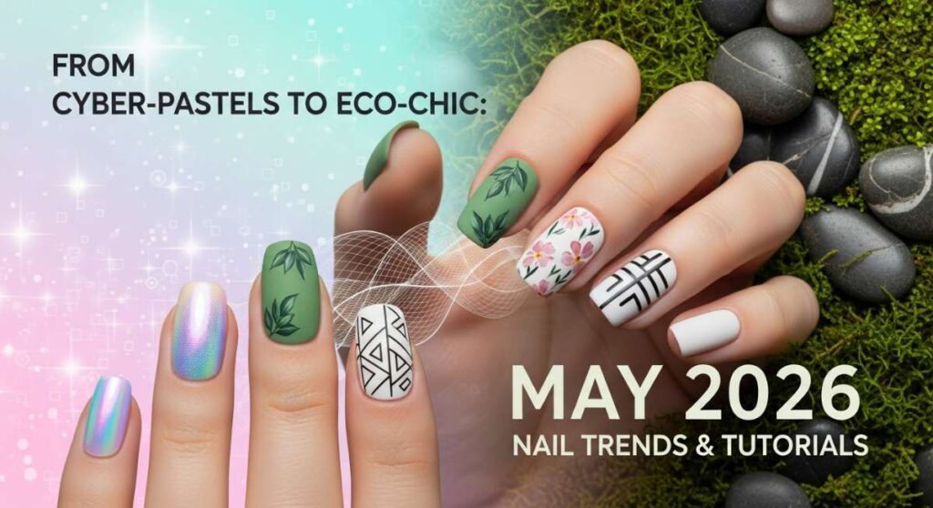 featured: from cyber pastels to eco chic: may 2026's hottest nail trends