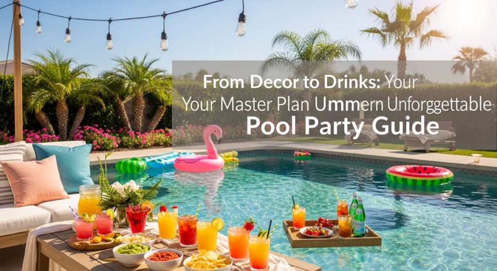 featured: from decor to drinks: your master plan for an unforgettable summer pool party