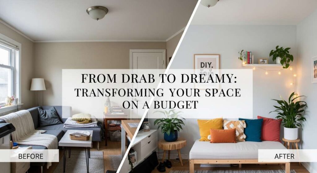 featured: from drab to dreamy: transforming your space on a budget