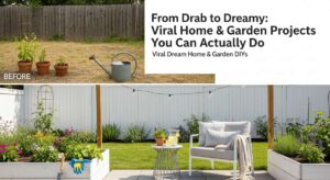 featured: from drab to dreamy: viral home & garden projects you can actually do