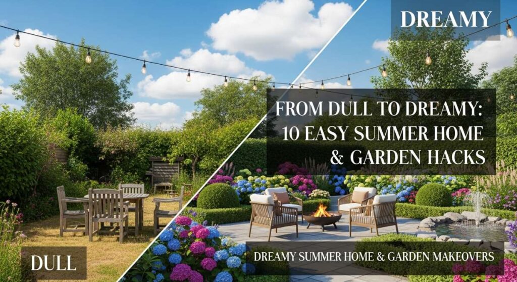 featured: from dull to dreamy: 10 easy summer home & garden hacks