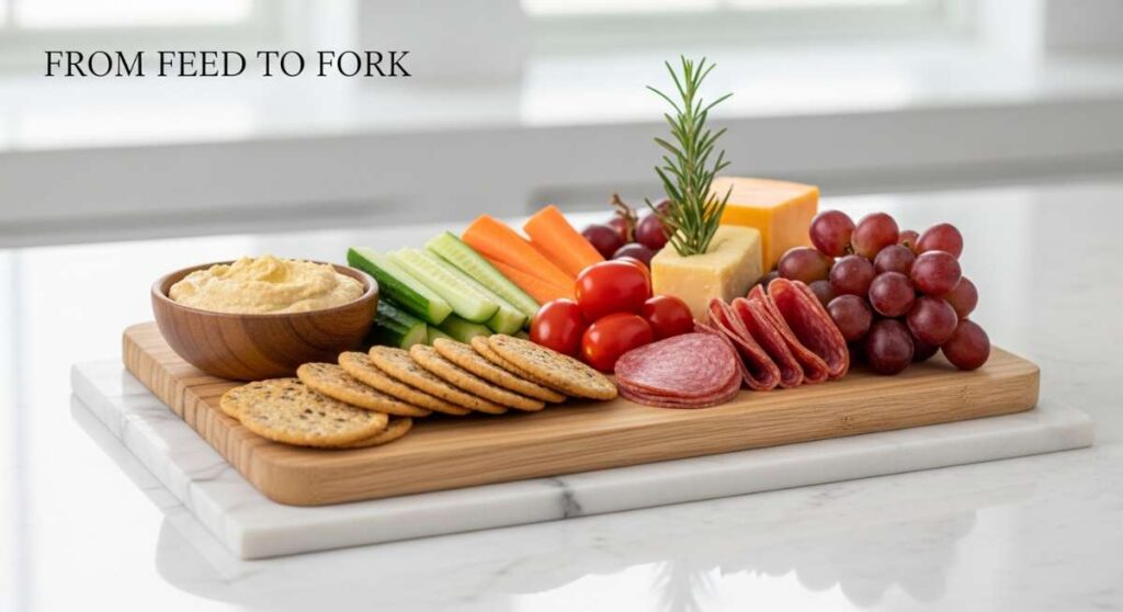 featured: from feed to fork: recreating the internet's favorite simple food board