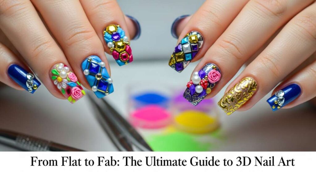 featured: from flat to fab: the ultimate guide to 3d nail art