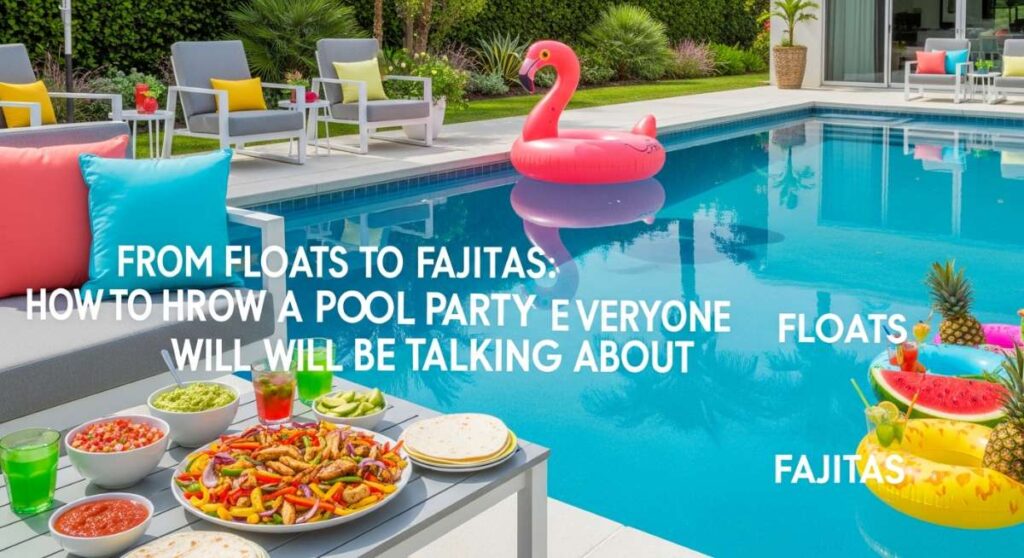 featured: from floats to fajitas: how to throw a pool party everyone will be talking about