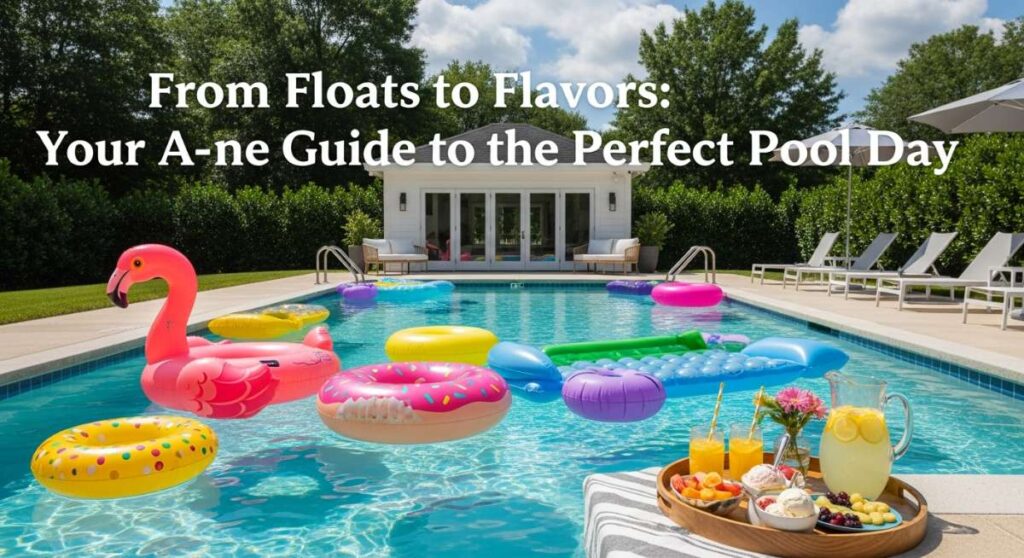 featured: from floats to flavors: your all in one guide to the perfect pool day