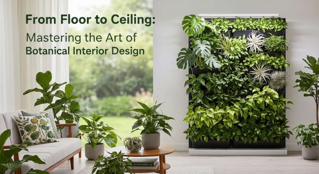 featured: from floor to ceiling: mastering the art of botanical interior design
