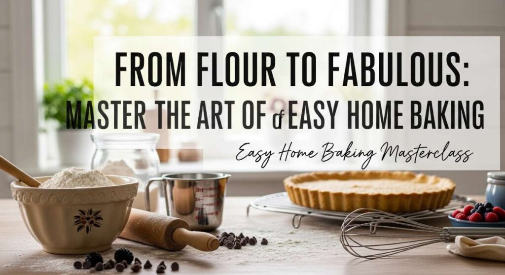featured: from flour to fabulous: master the art of easy home baking