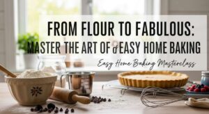 featured: from flour to fabulous: master the art of easy home baking