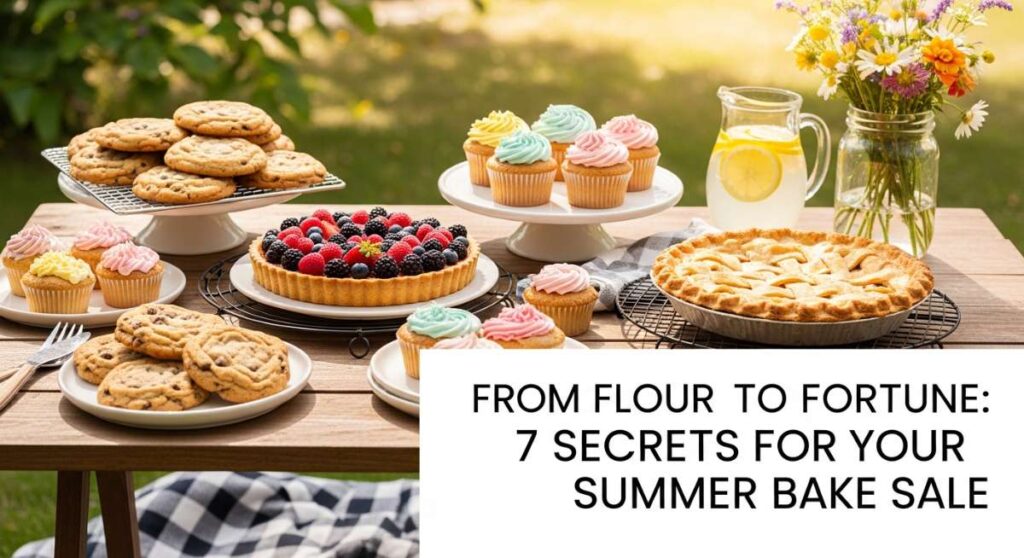 featured: from flour to fortune: 7 secrets for your summer bake sale