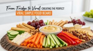 featured: from fridge to viral: creating the perfect simple food board