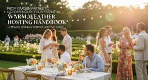 featured: from garden parties to golden hour: your essential warm weather hosting handbook