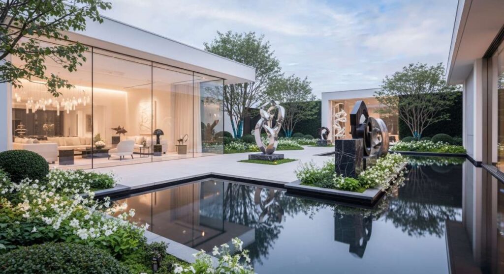featured: from garden to gallery: designing your high end home oasis