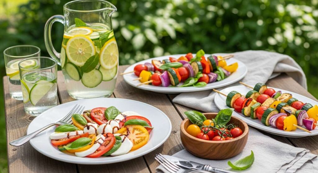 featured: from garden to table: simple, bright dishes for lazy summer days