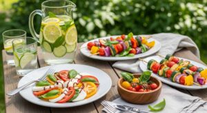 featured: from garden to table: simple, bright dishes for lazy summer days