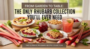 featured: from garden to table: the only rhubarb recipe collection you’ll ever need