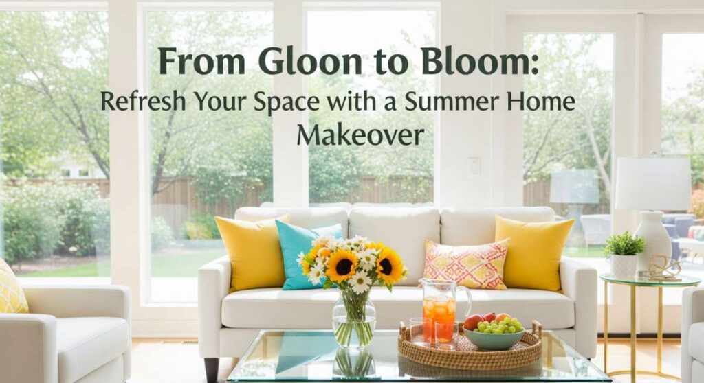 featured: from gloom to bloom: refresh your space with a summer home makeover
