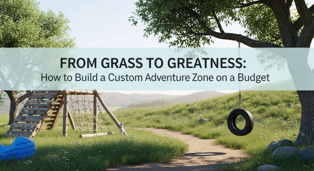 featured: from grass to greatness: how to build a custom adventure zone on a budget