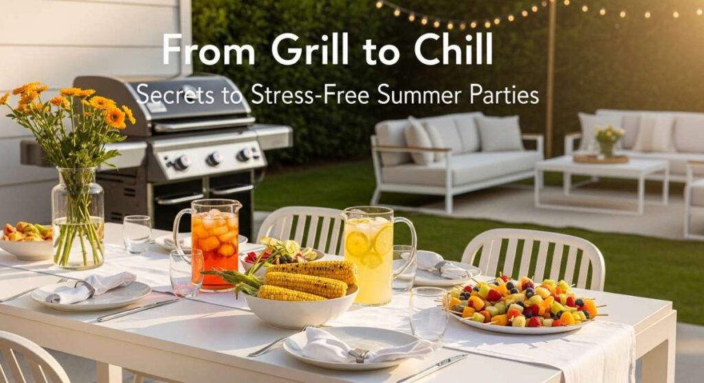 featured: from grill to chill: secrets to stress free summer parties