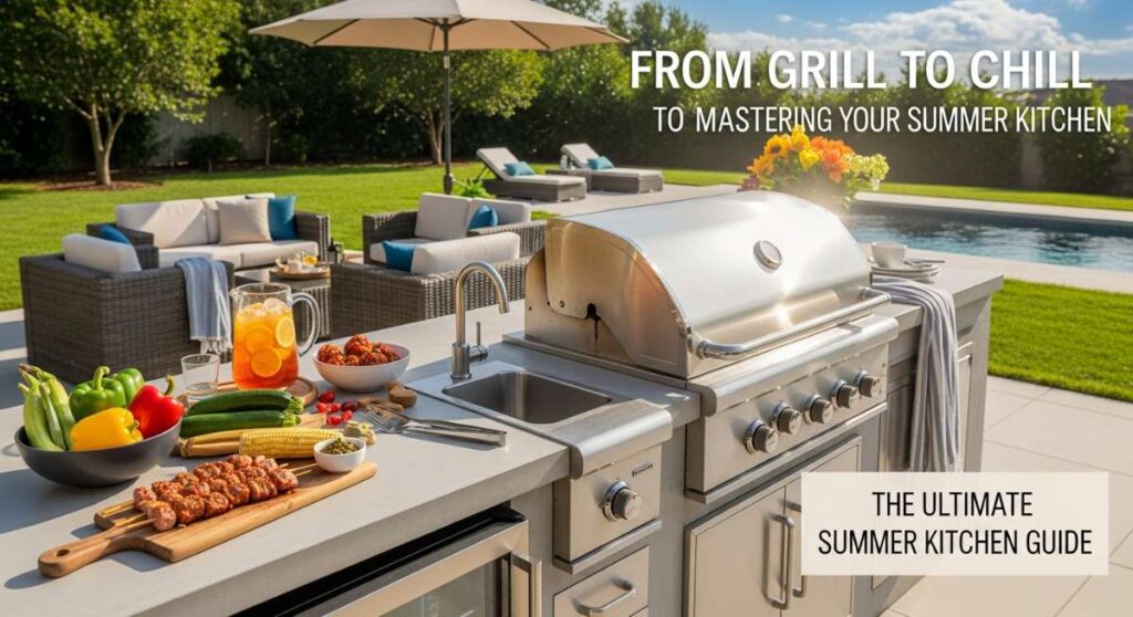 featured: from grill to chill: the ultimate guide to mastering your summer kitchen