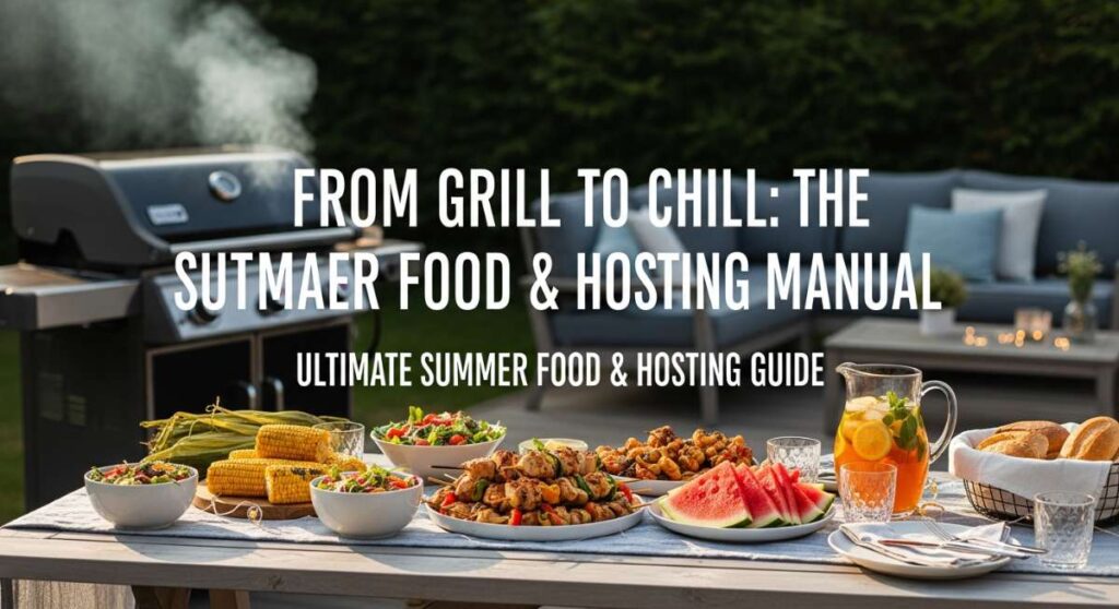 featured: from grill to chill: the ultimate summer food & hosting manual