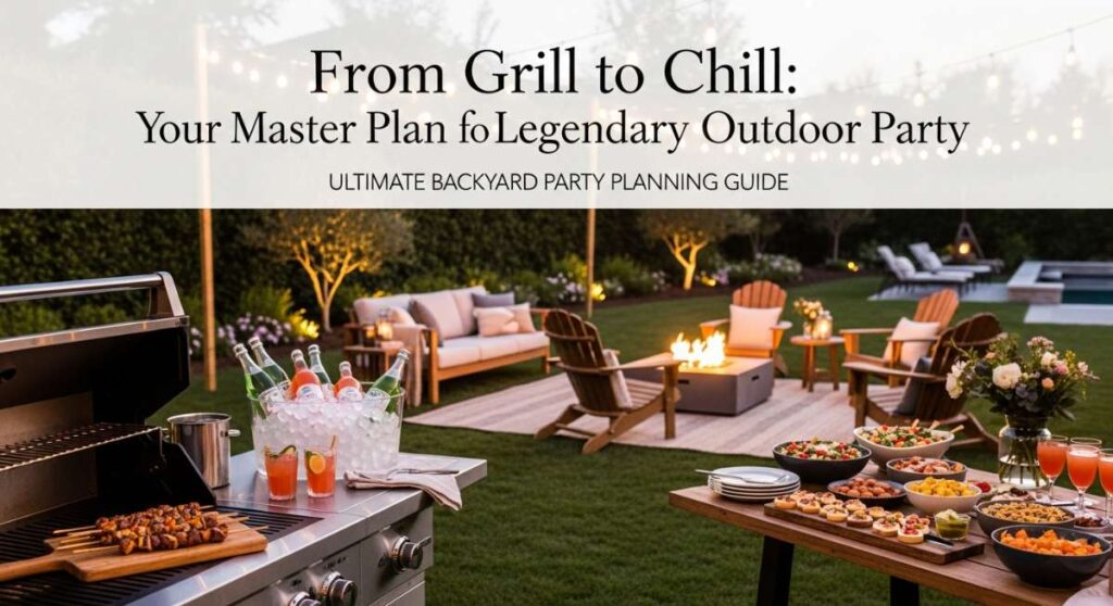 featured: from grill to chill: your master plan for a legendary outdoor party