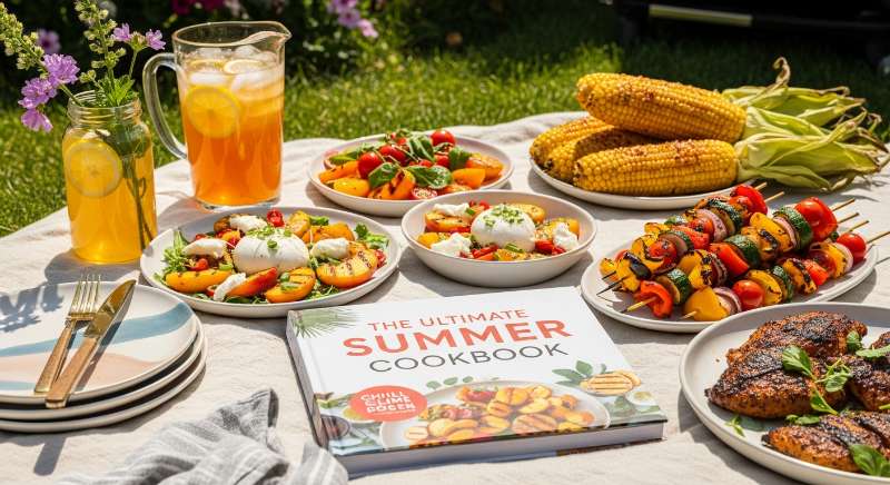 featured: from grill to garden: why this is the only summer cookbook you need
