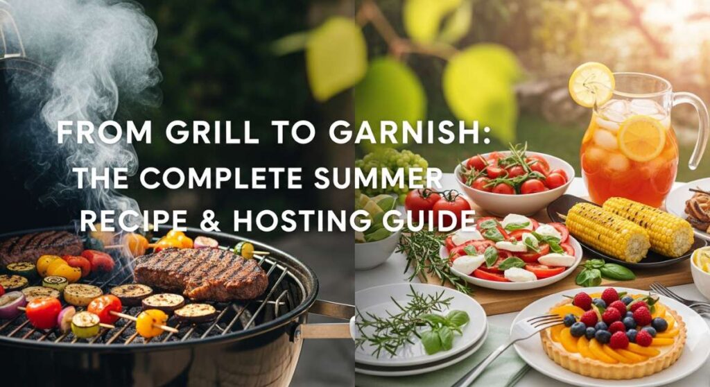 featured: from grill to garnish: the complete summer recipe & hosting guide