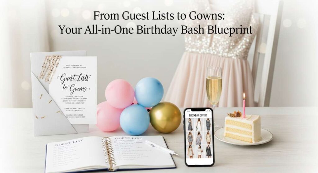 From Guest Lists to Gowns: Your All-in-One Birthday Bash Blueprint featured: from guest lists to gowns: your all in one birthday bash blueprint