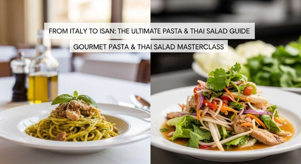 featured: from italy to isan: the ultimate pasta & thai salad guide