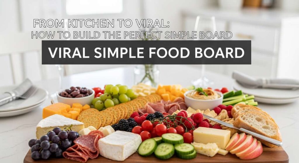 featured: from kitchen to viral: how to build the perfect simple food board