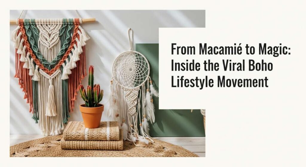 featured: from macramé to magic: inside the viral boho lifestyle movement
