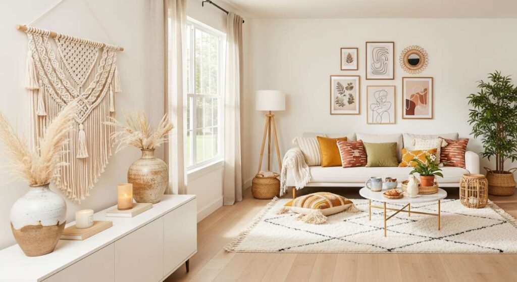 featured: from macramé to modern: unleashing your inner bohemian at home