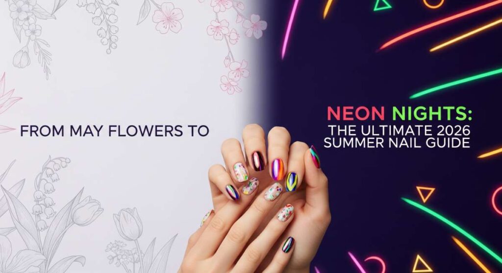 From May Flowers to Neon Nights: The Ultimate 2026 Summer Nail Guide featured: from may flowers to neon nights: the ultimate 2026 summer nail guide