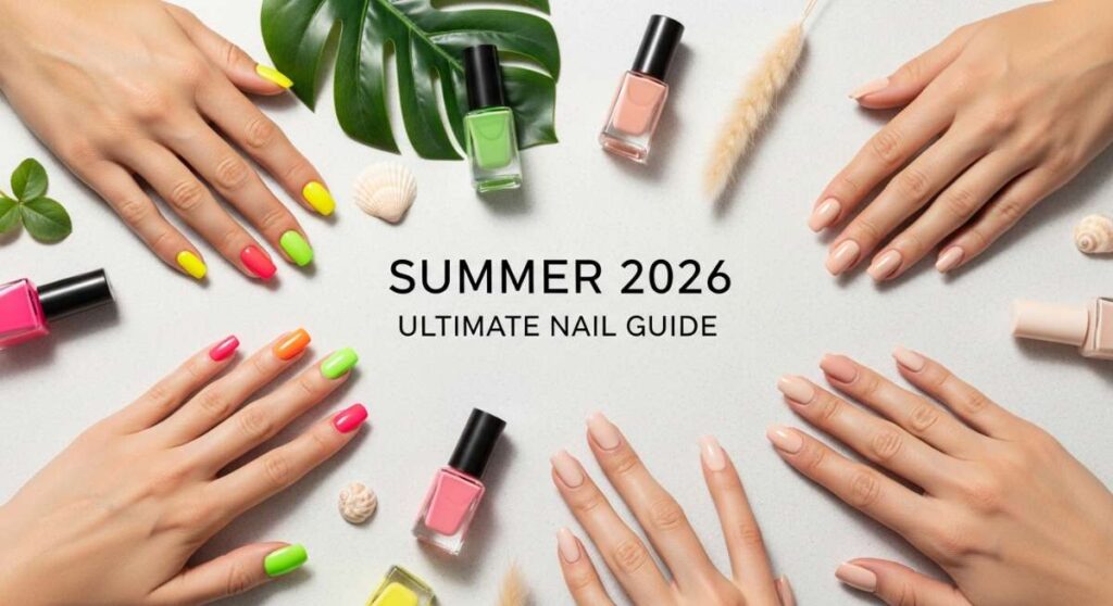 featured: from neon to nude: your complete summer 2026 manicure handbook