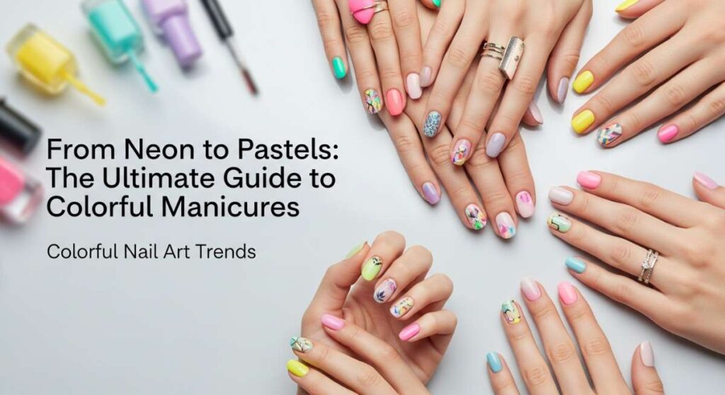 featured: from neon to pastels: the ultimate guide to colorful manicures