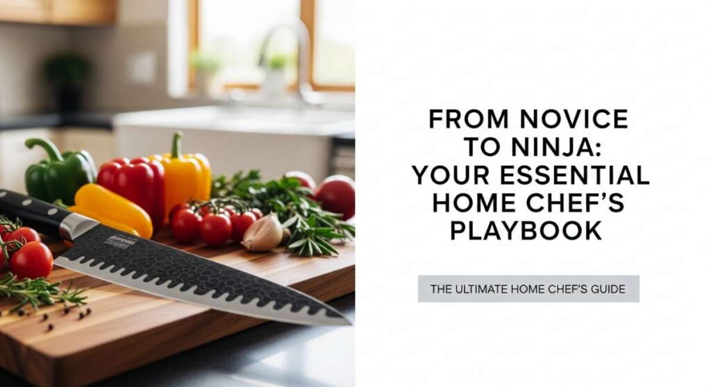 featured: from novice to ninja: your essential home chef's playbook