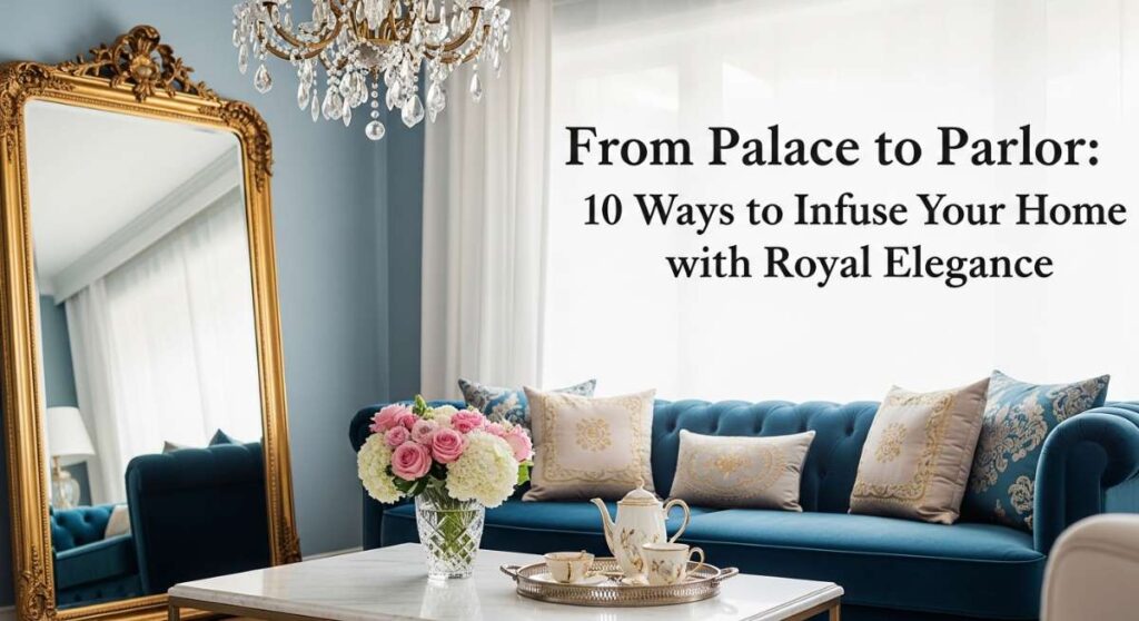 featured: from palace to parlor: 10 ways to infuse your home with royal elegance
