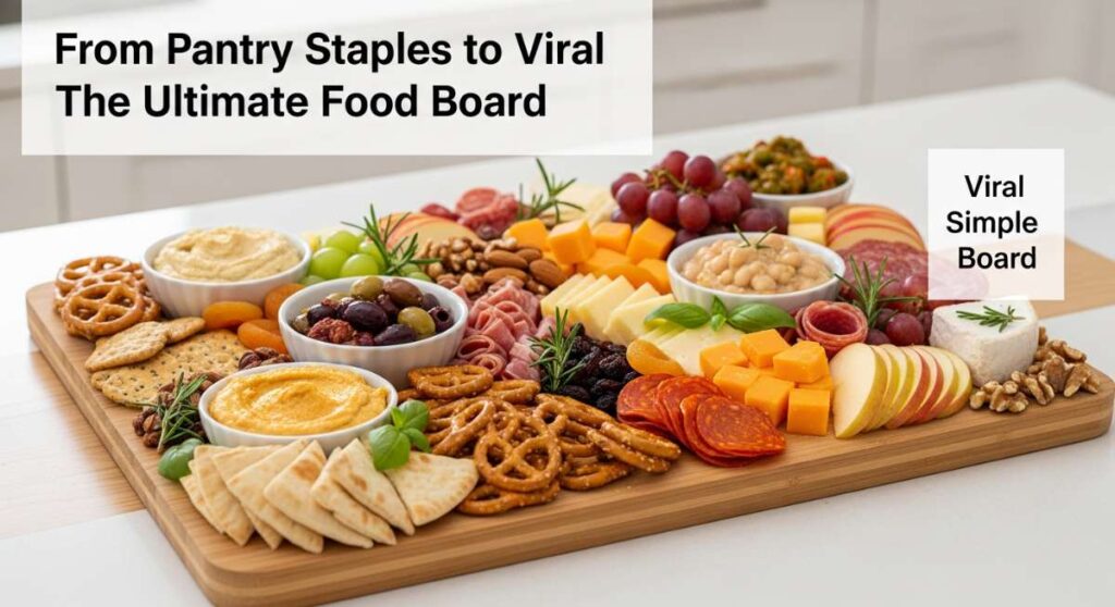 featured: from pantry staples to viral sensation: the ultimate food board hack