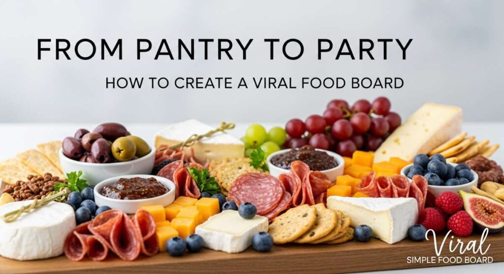 featured: from pantry to party: how to create a viral food board