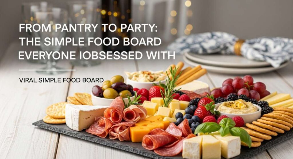 featured: from pantry to party: the simple food board everyone is obsessed with