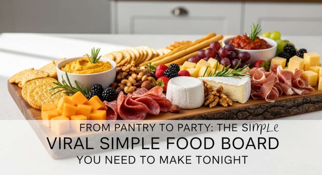 From Pantry to Party: The Simple Viral Food Board You Need to Make Tonight featured: from pantry to party: the simple viral food board you need to make tonight
