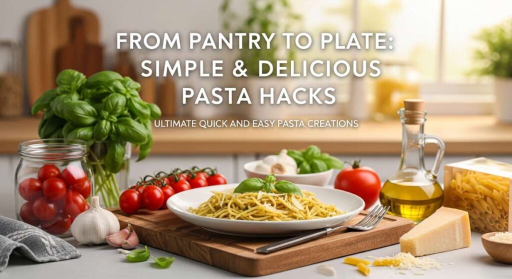 featured: from pantry to plate: simple & delicious pasta hacks