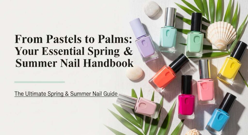 featured: from pastels to palms: your essential spring and summer nail handbook