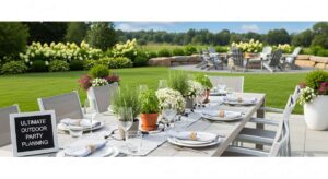featured: from patio to perfection: the ultimate outdoor party planning checklist