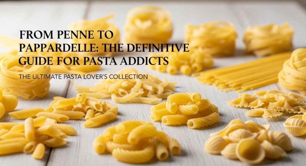 featured: from penne to pappardelle: the definitive guide for pasta addicts