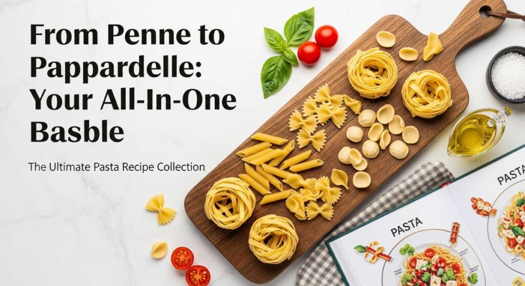 featured: from penne to pappardelle: your all in one pasta bible
