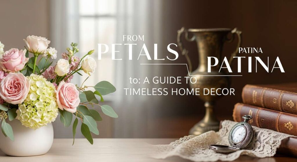 featured: from petals to patina: a guide to timeless home decor